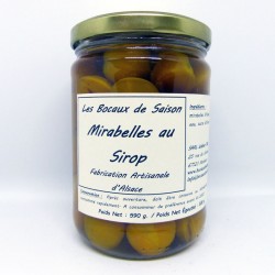 Mirabelles au sirop-confiture-confit-chutney-allégé-vinaigre-Les Bocaux de saison-Alsace-Strasbourg-Molsheim-Haguenau